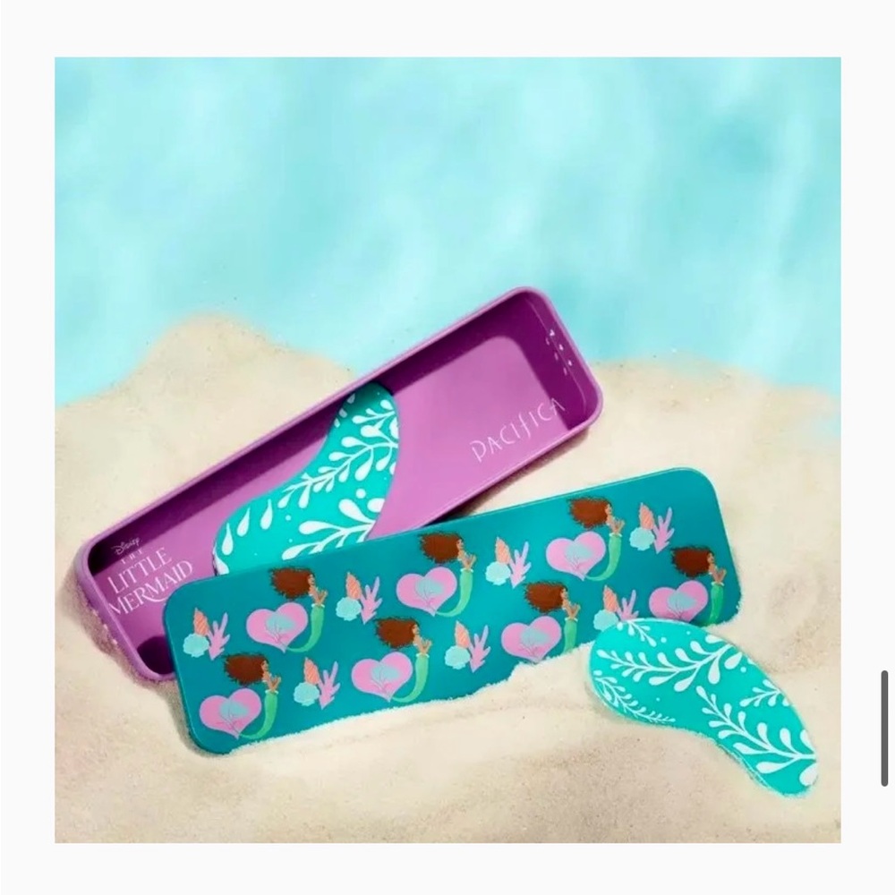 Pacifica Disney The Little Mermaid Reusable Eye Mask with Breathable Storage Tin